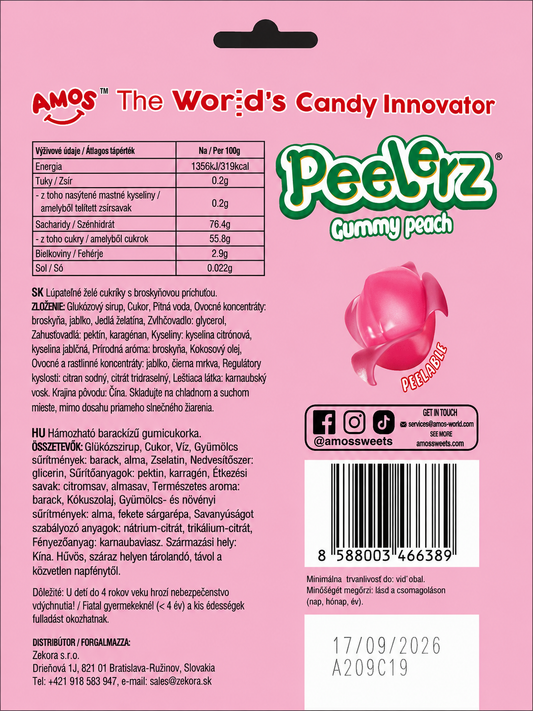 Amos - Peelerz Peach (65g)
