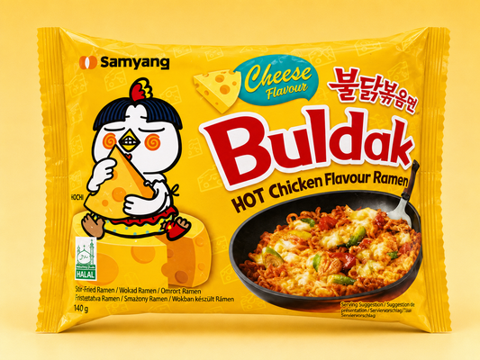 Samyang Buldak - Extra Cheese Spicy Ramen (140g)
